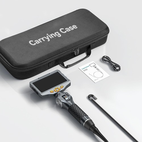 TD500 Borescope Inspection Camera 6.5mm Two-Way Articulating Endoscope Camera - Picture 6 of 19