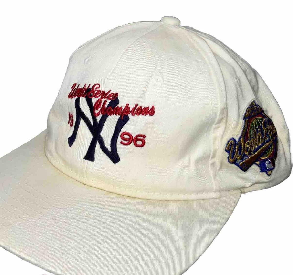 Vintage New York Yankees Hat Cap 1996 New Era World Series