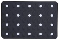 Crab Grab Holey Sheet Snowboard Traction Pad Black White