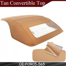 Tan Convertible Top For Ford Mustang Convertible Top 05-14 w/Heated Glass Window