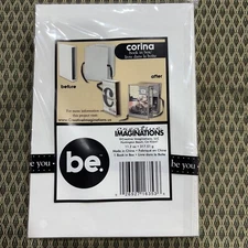 White Corina Book In A Box, Creative Imaginations, Bare Elements  Lot Of 13