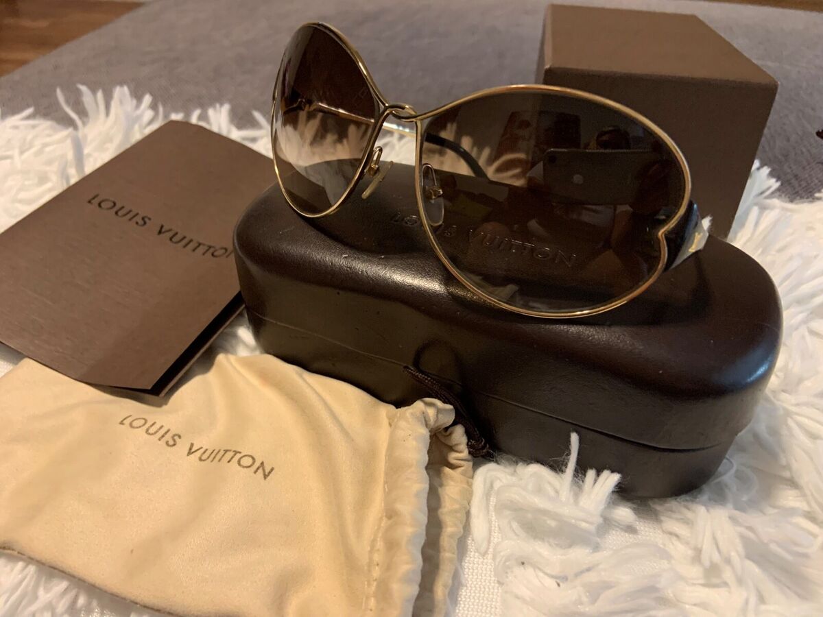 LOUIS VUITTON DAISY Z0262U BROWN SUNGLASSES MADE ITALY