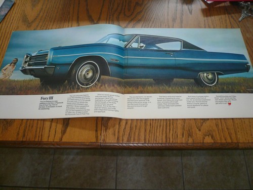 1968 Plymouth Furys Barracudas Valiants Models Sales Brochure - Vintage - Picture 4 of 10