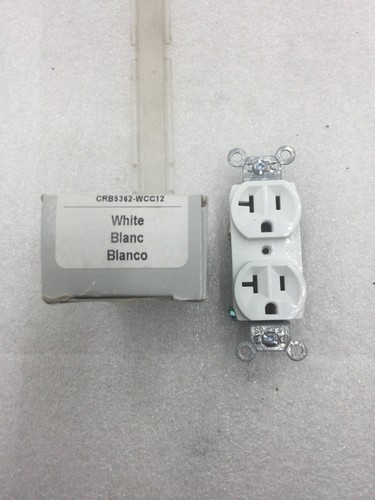 Legrand CRB5362-CC12 Duplex 20 Amp Commercial Rated Receptacle - Picture 2 of 10