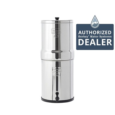 Royal Berkey System w/2 New 7'' British Berkefeld Ceramic Water Filters