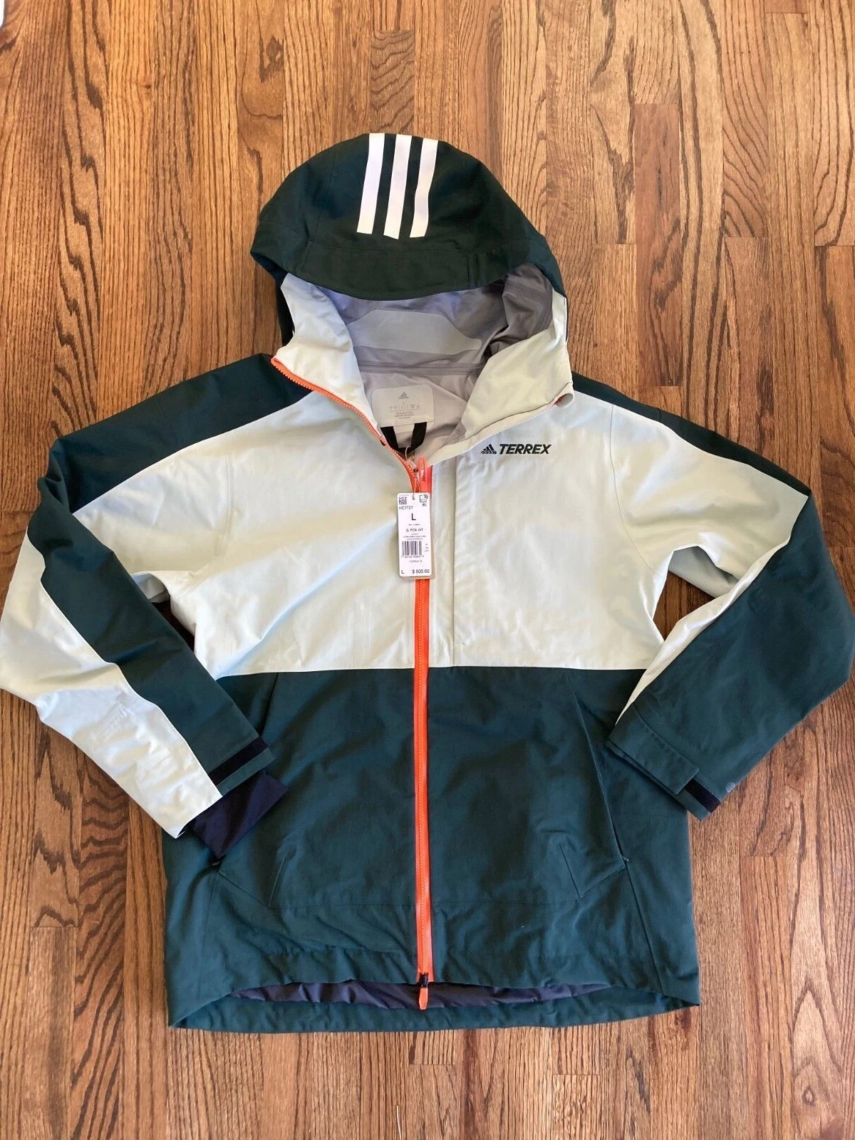 Adidas Terrex Post Consumer 3L 20,000mm Snow Jacket Men's Sz S-2XL $500 HC7726