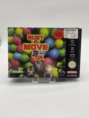Bust A Move 3 DX Nintendo 64  N64 inkl. OVP und Anleitung