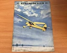 Vintage January 1948 Aeromodeller Magazine Post-War Modelling Model Plane Book