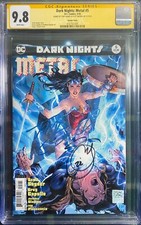 Dark Nights: Metal #5 CGC SS 9.8 - 2x Signature by Scott Snyder & Tony Daniel