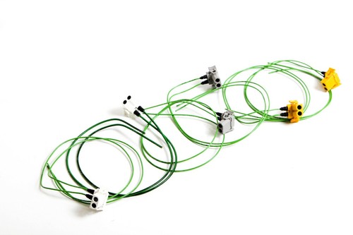 BMW E34 Euro Ellipsoid Smiley Headlight connectors plugs wiring pigtails 535 540 - Picture 7 of 8