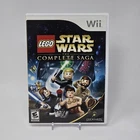 LEGO Star Wars: The Complete Saga (Nintendo Wii) CIB COMPLETE & TESTED