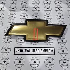 2007-13 Chevrolet Silverado Front Grille Emblem 25852235 OEM 2007-13 Chevrolet Silverado Front Grille Emblem 25852235 OEM