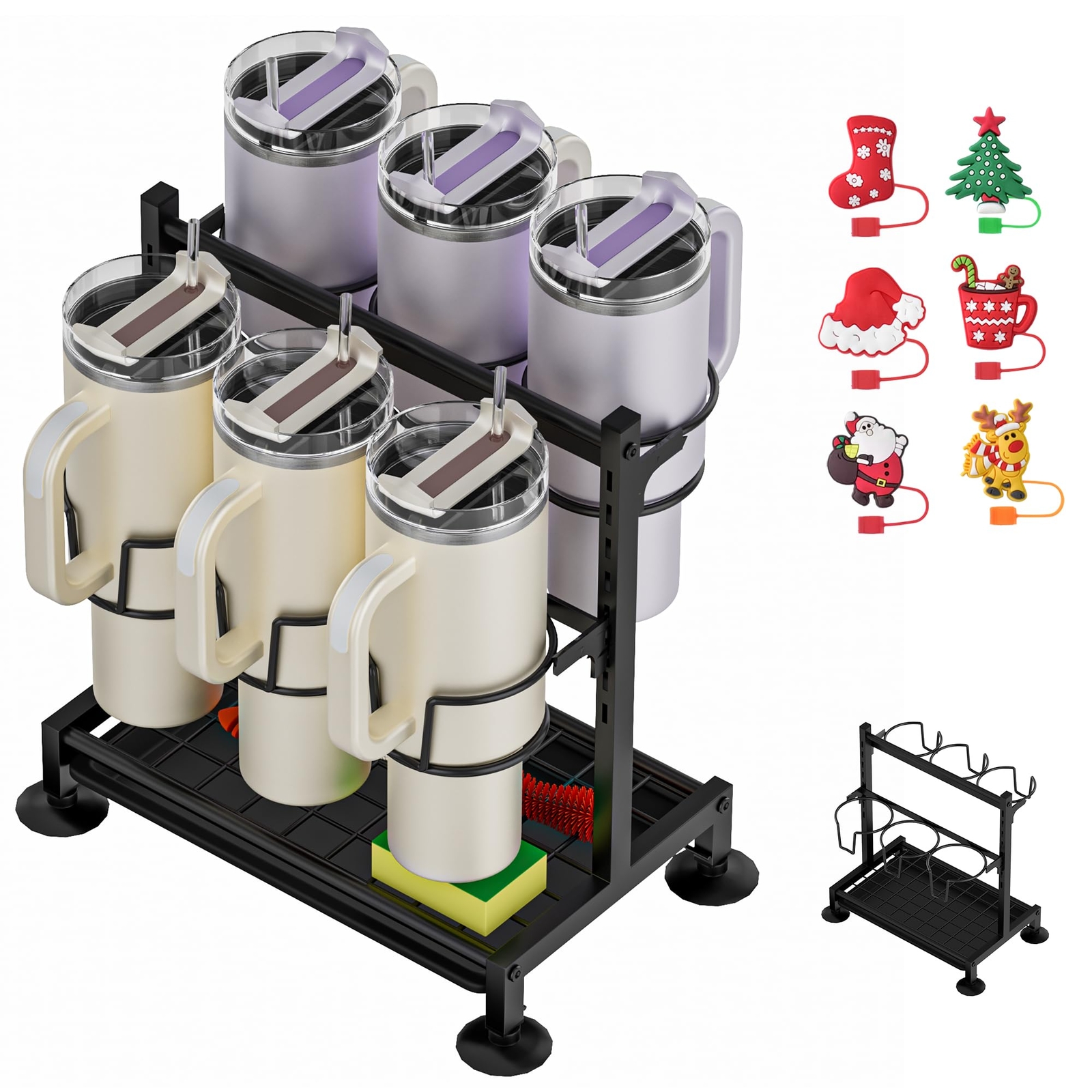 Stanley 40 oz Tumbler Organizer with Handle for Cup Holders