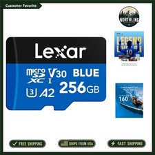Reliable 256GB Micro SDXC Memory Card - 160MB/s Speed, Waterproof Shockproof