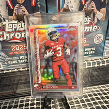 Topps Chrome 2025 budda baker refractor Arizona cardinals  