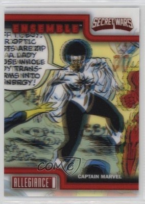 2024 Upper Deck Allegiance: Secret Wars 1984 Ensemble Captain Marvel #E-23 z9v