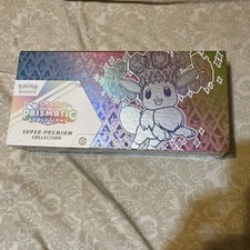 Pokémon Prismatic Evolutions Super Premium Collection Box English SPC New Sealed