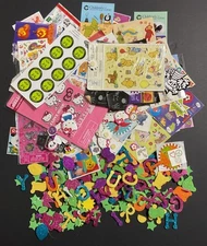 Large Lot Of Stickers Variety - Pooh - Mr Yuk - Hello Kitty - Disney & More