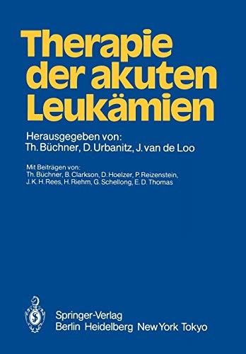 Springer Therapie Der Akuten Leukämien - Image 2