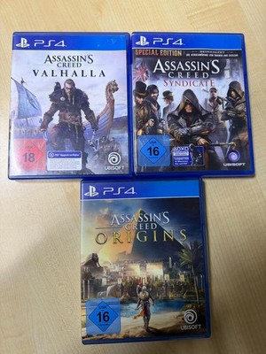 Assassin's Creed: Valhalla /Syndicate / Origins (Sony PlayStation 4)