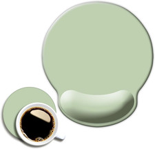 Ergonomic Mouse Pad with Wrist Support, Cute Wrist Pad with Non-Slip Rubber Base