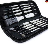 Artify 2021 Malpinsel-Set, Mit Tragetasche, Ideal FüR Acryl, ÖL, Aquarell Und G