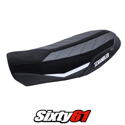 Ducati Scrambler Nightshift 2021-2022 Seat Cover Tappezzeria White Black