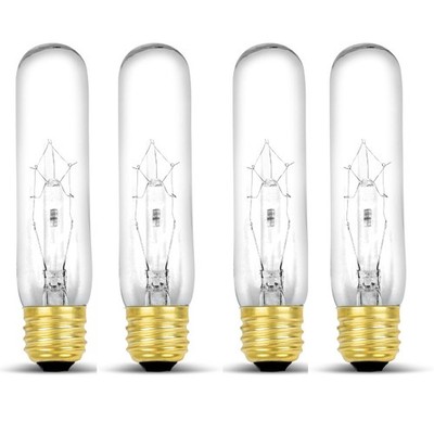 (4) Replacement Bulb for PHILIPS 40T10 40W 120V