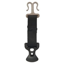 Brand New Rope Holder Buckle Tent Set Up About 5.5g /pc About 85x20mm Black