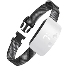 NBJU Bark Collar for Dogs Rechargeable Anti Barking Training Collar with 7 Adjus