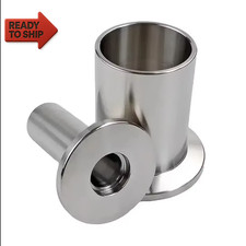 20-100Mm Height KF 10 16 25 40 50 Vacuum Welding Ferrule SUS304 Stainless Steel