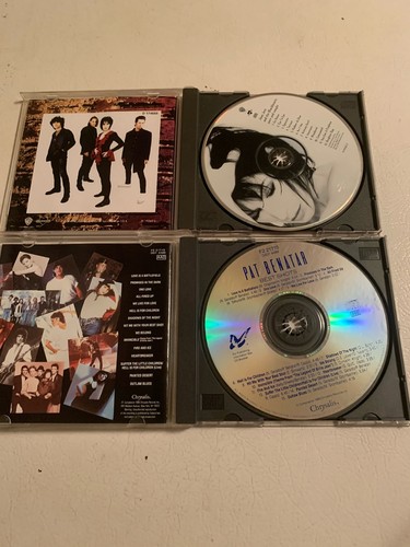 2- CD’s Joan Jett Pure And Simple & Pat Benater Best Shots 1990’s Free Ship - Bild 6 von 12
