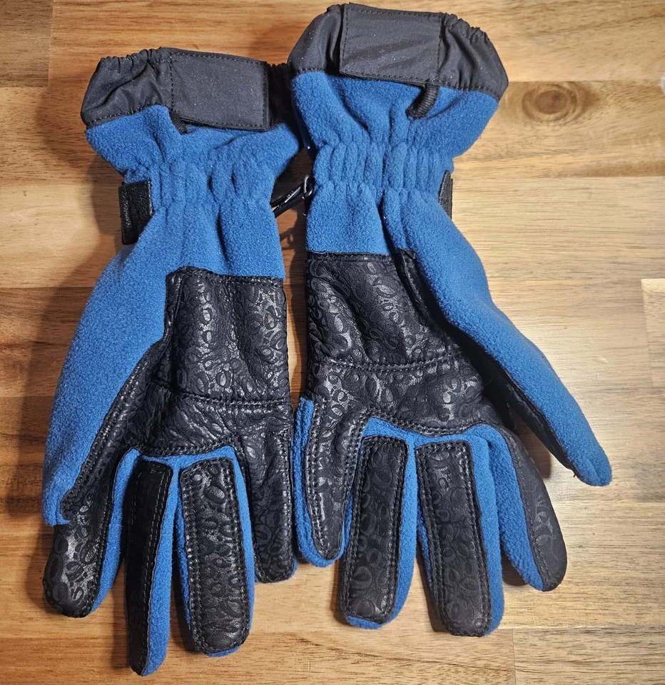 Guantes de vellón de cuero para ciclismo Pearl Izumi para mujer verde azulado talla M Foto 2 de 4