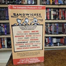 Sandwiches That You Will Like VHS Tape PBS Ne...
