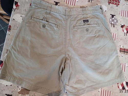 M&S Men's Dark Beige Chino Shorts UK W32 - Picture 2 of 5