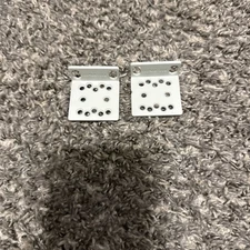 2” X 1.75” X.5” White Universal Fit Server Rack Ears 181988-10B New