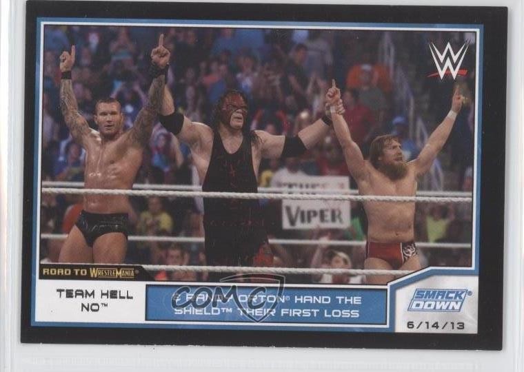 2014 Topps WWE Road to Wrestlemania Team Hell No Randy Orton #13 1q9