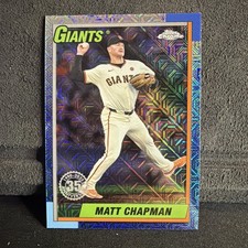 Matt Chapman San Francisco Giants 2025 Topps Series 1 Silver Pack Mojo #T90C-97