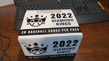 2022 Panini Diamond Kings Baseball 16 HANGER Pack Box