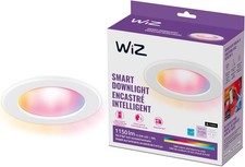 WiZ Smart Retrofit Recessed Downlight, 1000 Lumens, 6 Inch,  Wi-Fi, 1 Pack