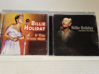 Billie Holiday 2 CD's If You Were Mine & God Bless The Blues