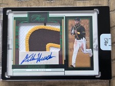 Dillon Head eBay 1/1 2024 Panini Three & Two Baseball Prospect Jersey Auto /5