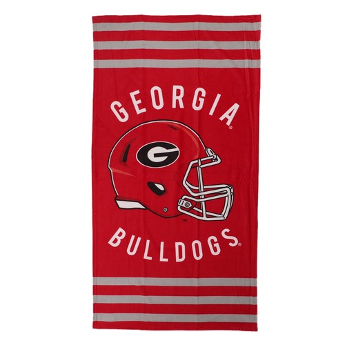 Toalla de playa Northwest NCAA Georgia Bulldogs "Stripes", 30" x 60" - Imagen 2 de 6