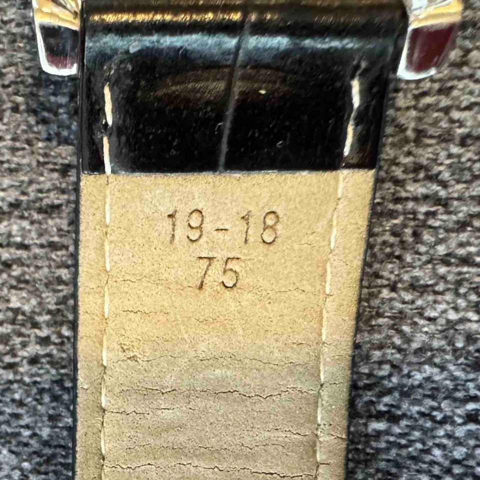 Original Tissot Carson Genuine Leather Strap – 19mm Brown – Fits T085410A T085407A T085427A