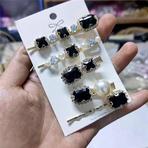 Horquilla pinza para el cabello accesorios para el cabello a presión para mujeres pinzas para el cabello pasador - Imagen 26 de 27