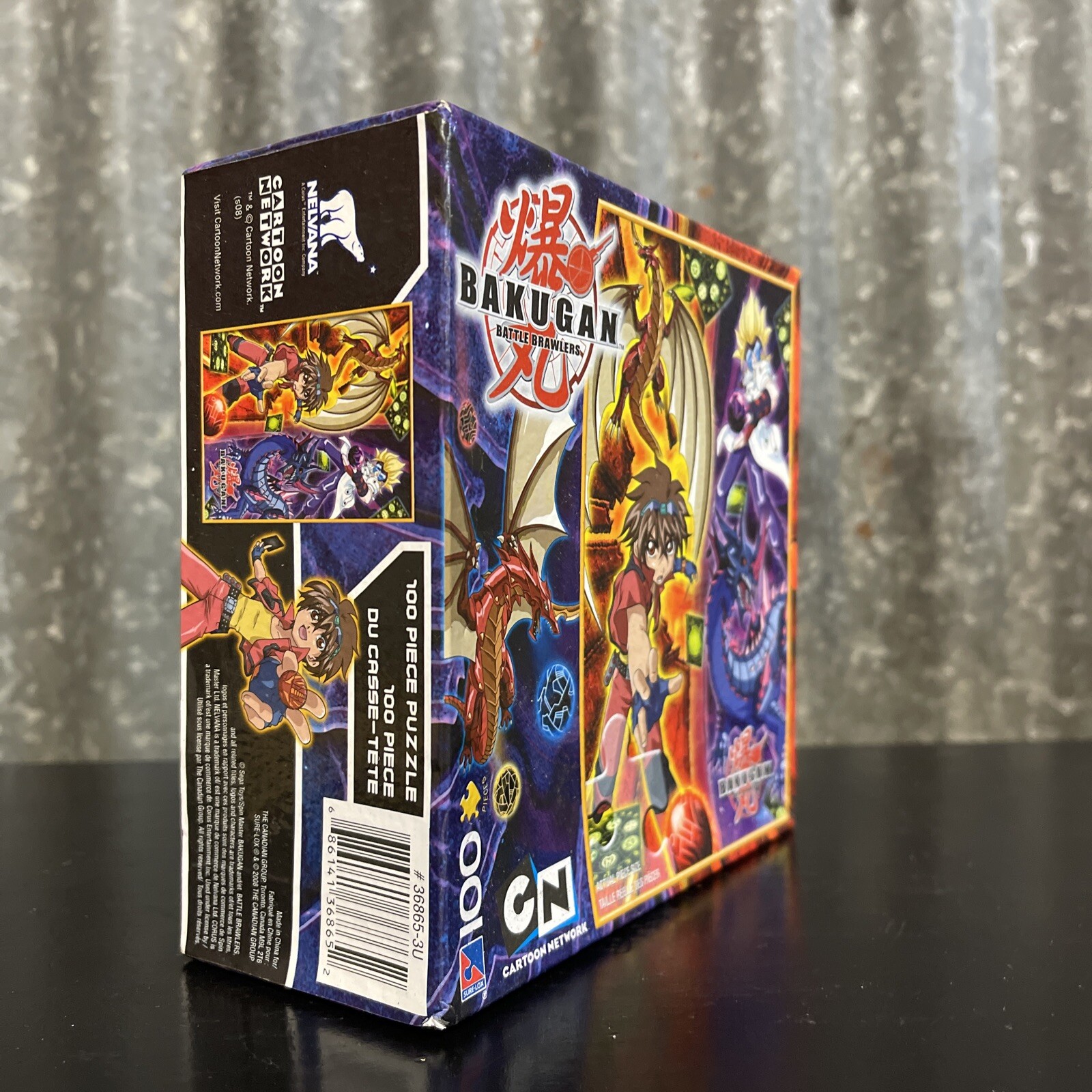 BAKUGAN BATTLE BRAWLERS 100 Piece Jigsaw Puzzle, Cartoon Network eBay