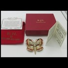 KJL KENNETH J. LANE Large Enamel and Diamante Crystals 'Princess Butterfly' Pin — photo 2