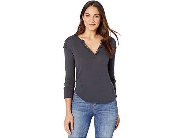 free people black henley
