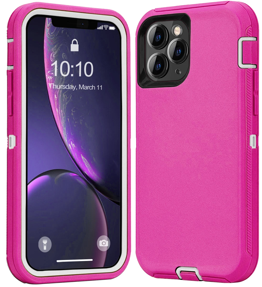 Caseative Portacarte color caramella trasparente antiurto