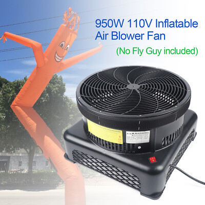 17.7'' Air Blower Fan Fit Inflatable Wind Dancer Tube Man Fly Guy Sky Puppet 950W